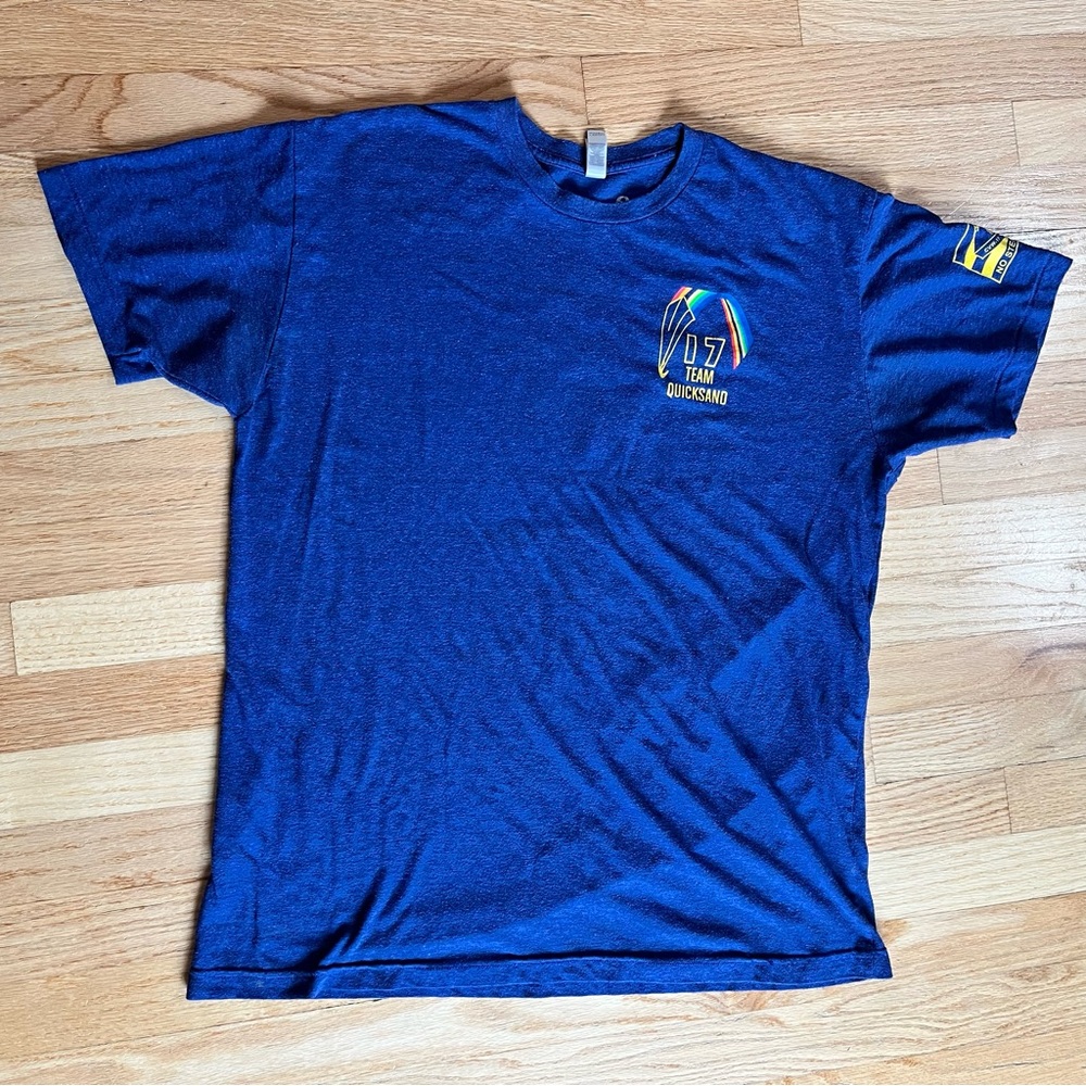 CVW 17 Team Quicksand US Navy Men’s Blue T Shirt Size XL.